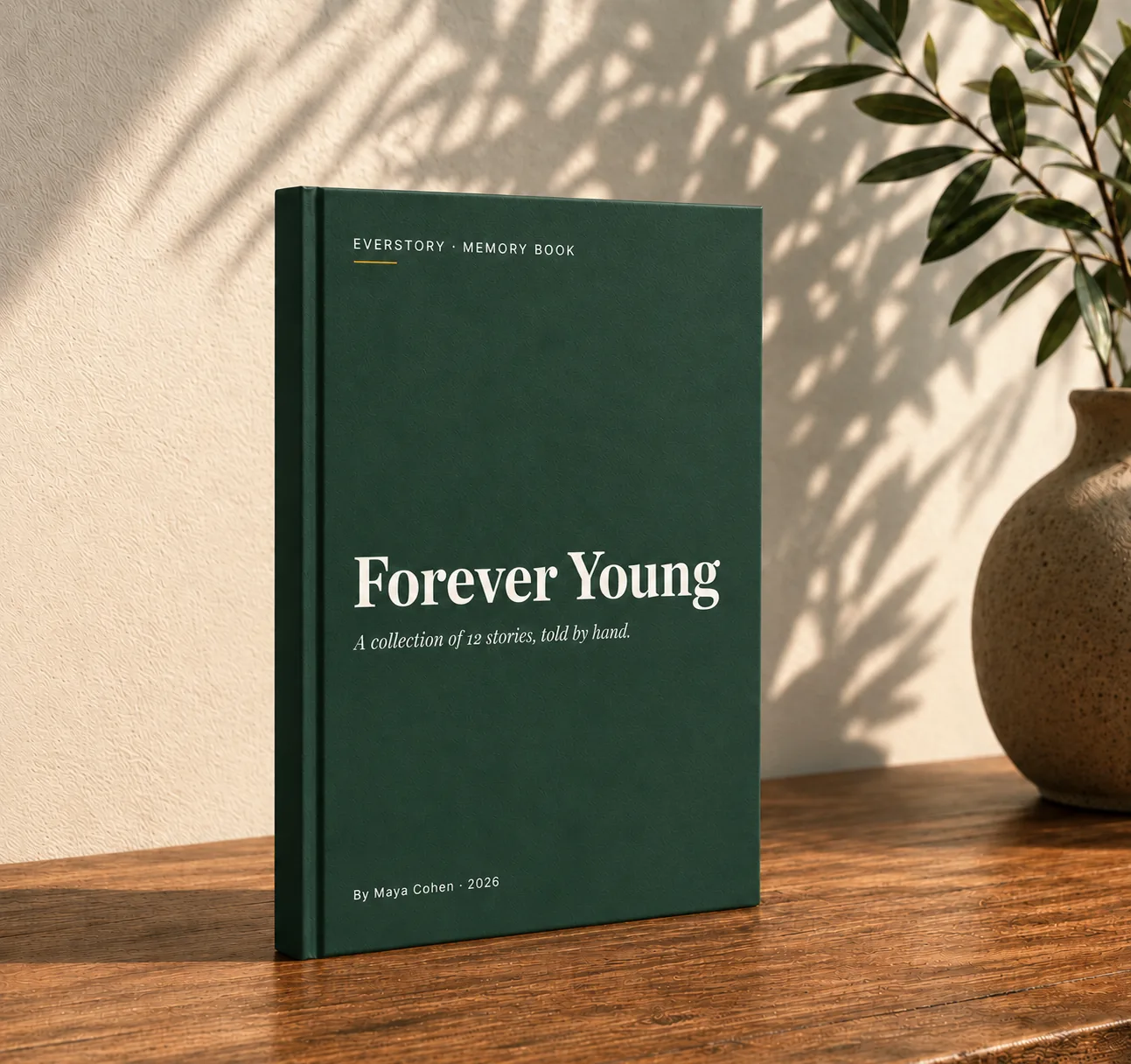 A printed book with your photos and their stories